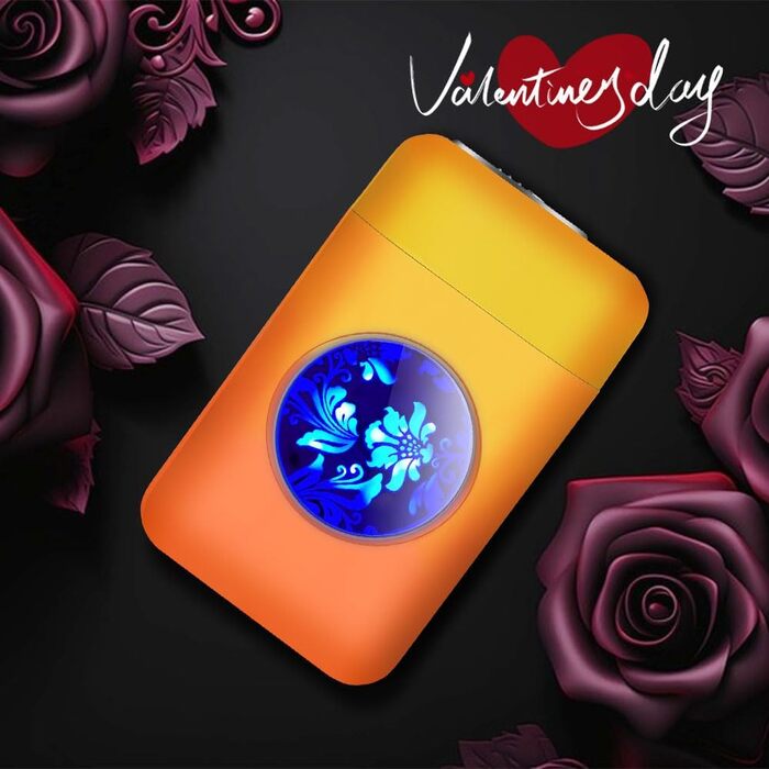 Вишукане екіпірування для курця: тютюнониця Lafagiet XL666 з запальничкою, вміщує 18 сигарет King Size, LED-дисплей, подарунок на День батька