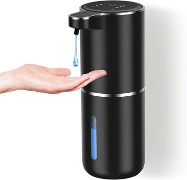 Автоматичний диспенсер для мила Dalugo USB-C, електричний сенсорний дозатор мила, 4 рівня, для кухні та ванної кімнати, білий