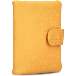 Two small ladies' wallets, M.Wallet MW5 wallet made of soft faux leather, wallet with snap button & zippered coin pocket, 6 card slots, 4 slip pockets, 1 bill compartment