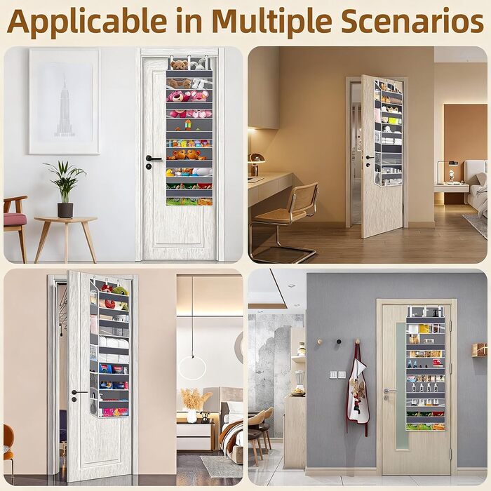 Підвісний органайзер для дверей Türorganizer з 5 кишенями, полиця для ванної кімнати, кемпінгу та зберігання речей