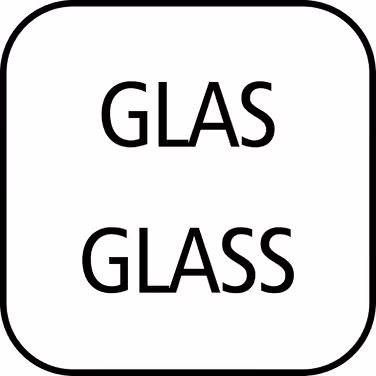 APS 10818 Drink Dispenser, 3.8 Liters, Glass Container, Stainless Steel Tap, Ø 16 cm, Height 25 cm