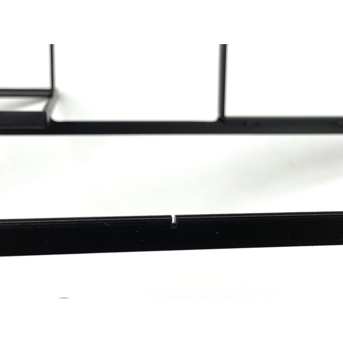 DanDiBo Wine Rack Metal Black Black Line Bottle Stand Bottle Shelf Bottle Holder Wall Shelf