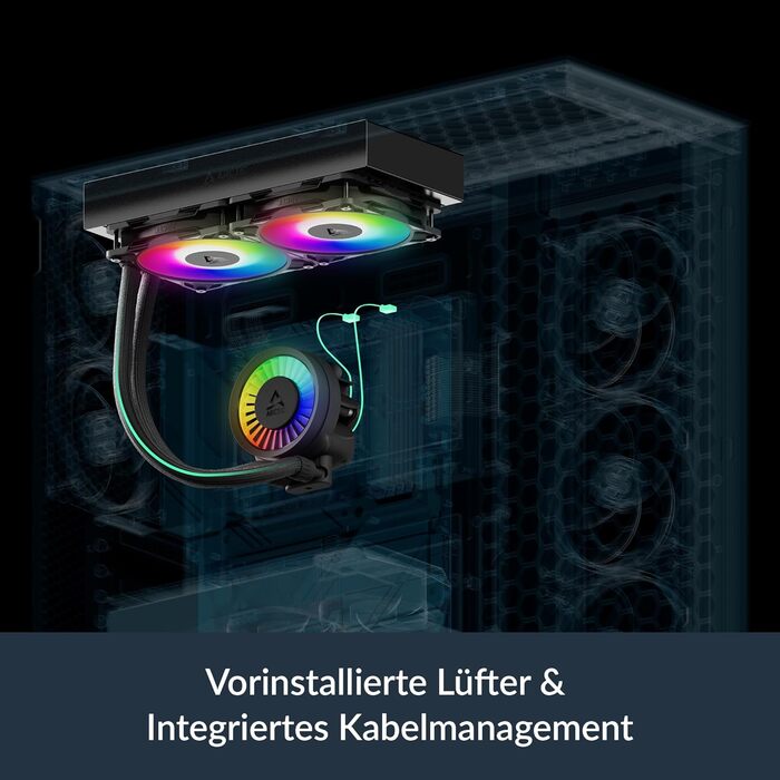 ARCTIC Liquid Freezer III Pro 240 A-RGB: Смарт-система водяного охолодження CPU з RGB підсвічуванням