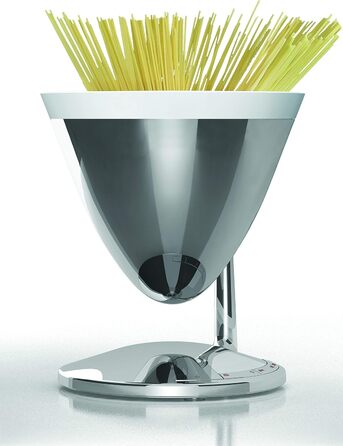 Кухонні ваги Bugatti Uma з таймером та електронним дисплеєм, 3 кг, хром