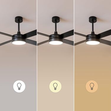 Стельовий вентилятор Cecotec Aero 5200 Line з пультом, LED підсвіткою, таймером та функцією зими, 132 см, 60 Вт, чорний