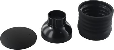 Coffee Grinder Blow Hopper Single Dose Funnel for Cleaning and Collecting Coffee Beans, for Eureka Models