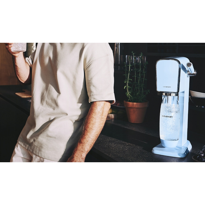 Сифонізатор для води SodaStream Art, синій, 1 пляшка у комплекті