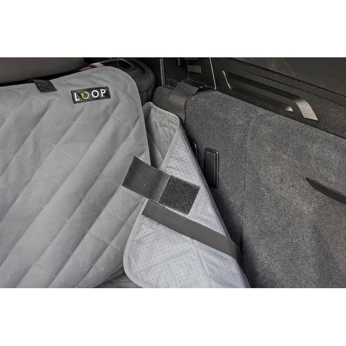 Ремінь безпеки для собак Loop для заднього сидіння авто, з карабіном, регульована довжина 60-80 см, аксесуар до килимка для собак NIMM Mich MIT (LOOP-DMK5000)