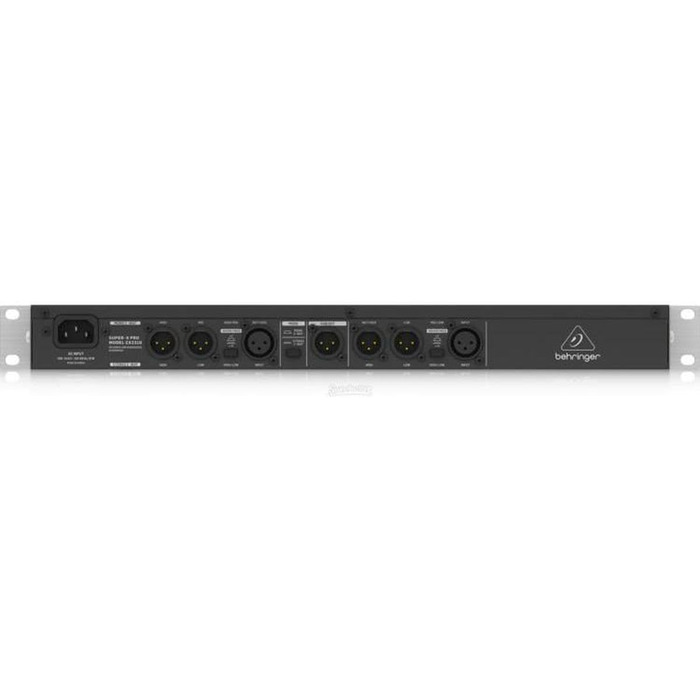 Кросовер Behringer SUPER-X PRO CX2310 V2 – високоточний стерео 2-смуговий/моно 3-смуговий частотний роздільник із сабвуферним виходом