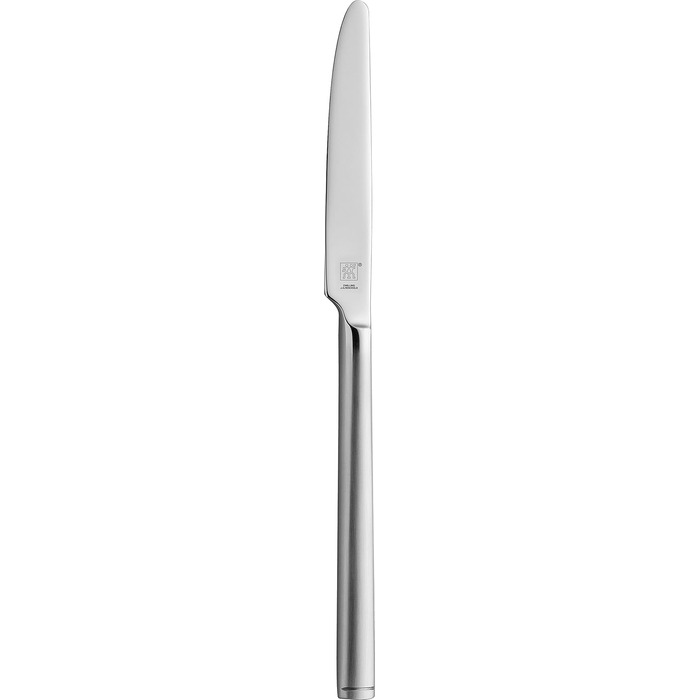 ZWILLING Senses Flatware Set, 68-Piece, For 12 People, 18/10 Stainless Steel/Premium Blade Steel, Matte Finish, Silver