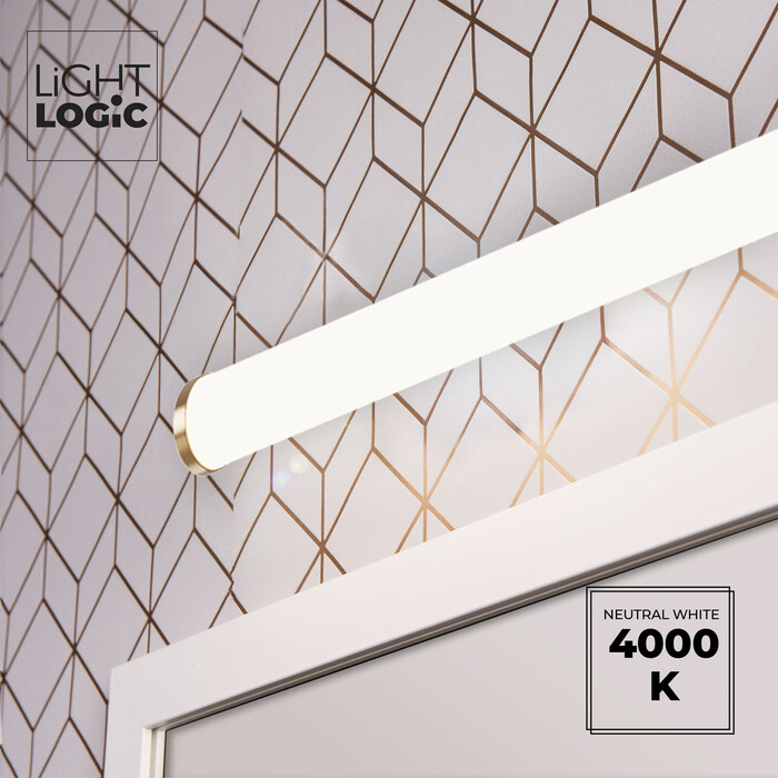 Настінний світильник LightLogic жовтий, інтегроване LED-джерело 8 Вт