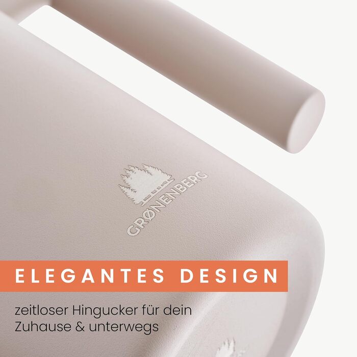 Френч-прес Groenenberg Earth 600 мл з термофункцією | З нержавіючої сталі