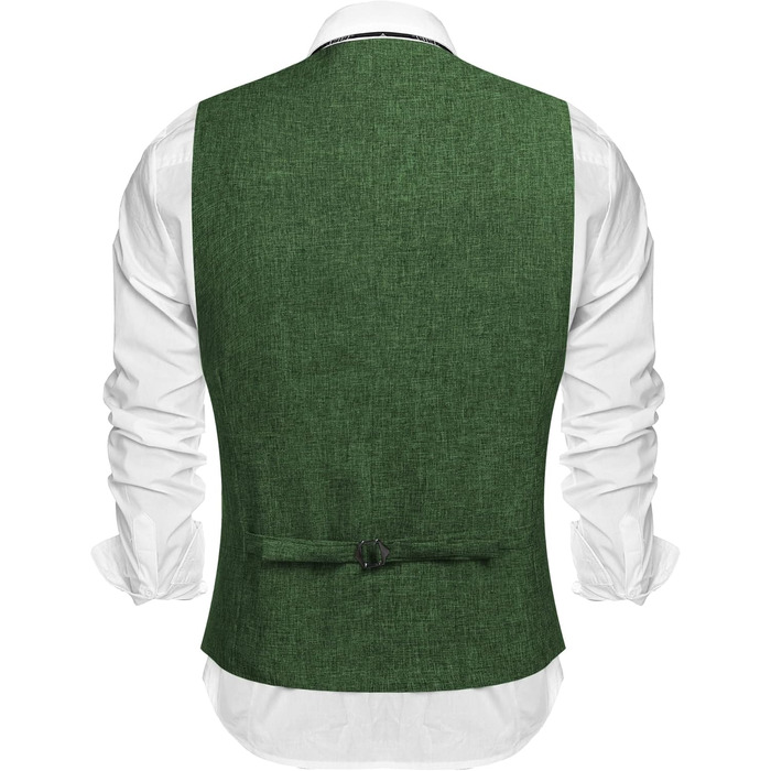 Жилет чоловічий COOFANDY Casual Business, легкий, Slim Fit, зелений, XXL