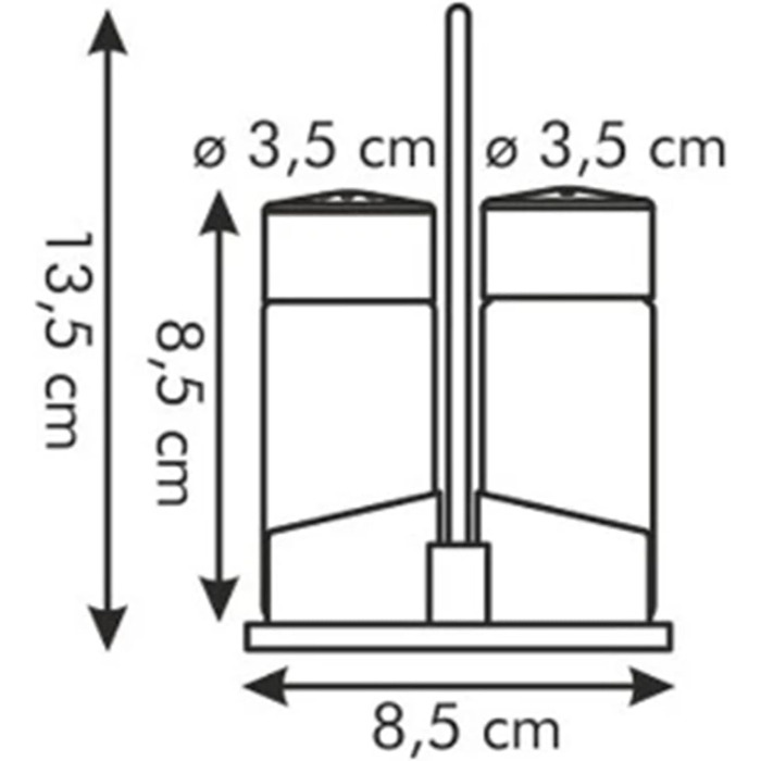 Набір Tescoma для солі та перцю, Menage Set Profi (12 шт. солі та перцю)