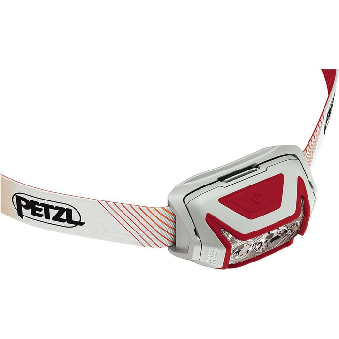 PETZL Actik Core – акумуляторний налобний ліхтар (сірий, універсальний розмір, комплект з ліхтарем)