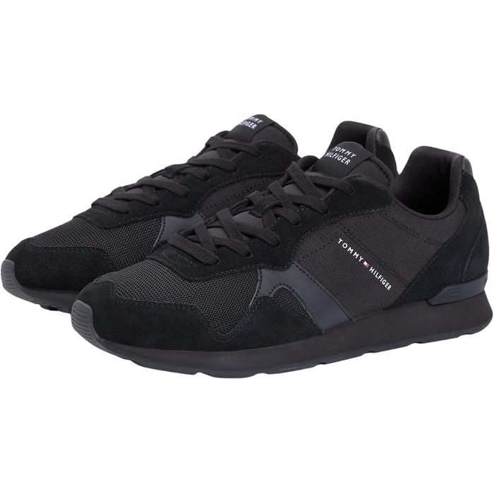 Чоловічі низькі кросівки Tommy Hilfiger Maxlite Mix FM0FM05830 чорного кольору (43 EU)