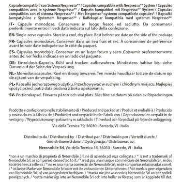 Кавові капсули Note D'Espresso зі смаком шоколаду, сумісні з Nespresso, 100 шт (40 шт шоколад)