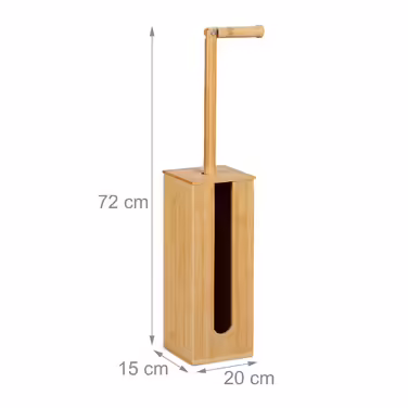 Relaxdays Toilet Paper Holder for 5 Rolls