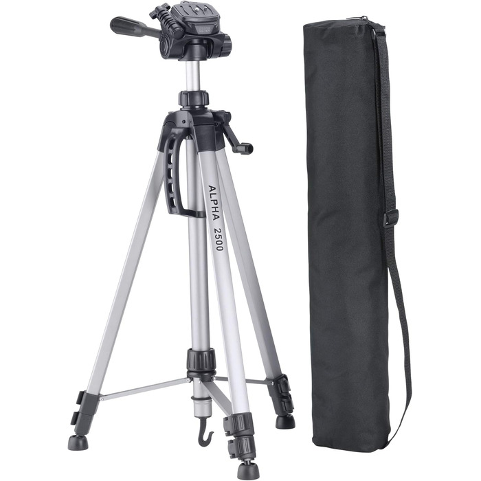 Штатив-трипод CULLMANN Alpha 2500 Silver Standard, висота 165 см, алюмінієвий