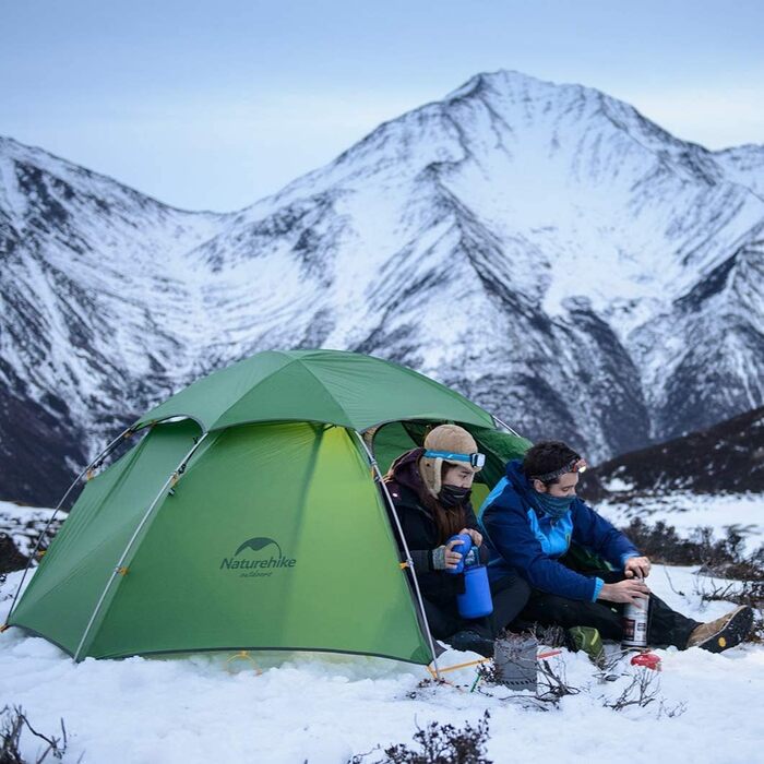 Намет Naturehike Cloud Peak 2-3 особи, 3-4 сезони, легкий туристичний, водонепроникний, сітчастий, для кемпінгу, піших прогулянок, альпінізму