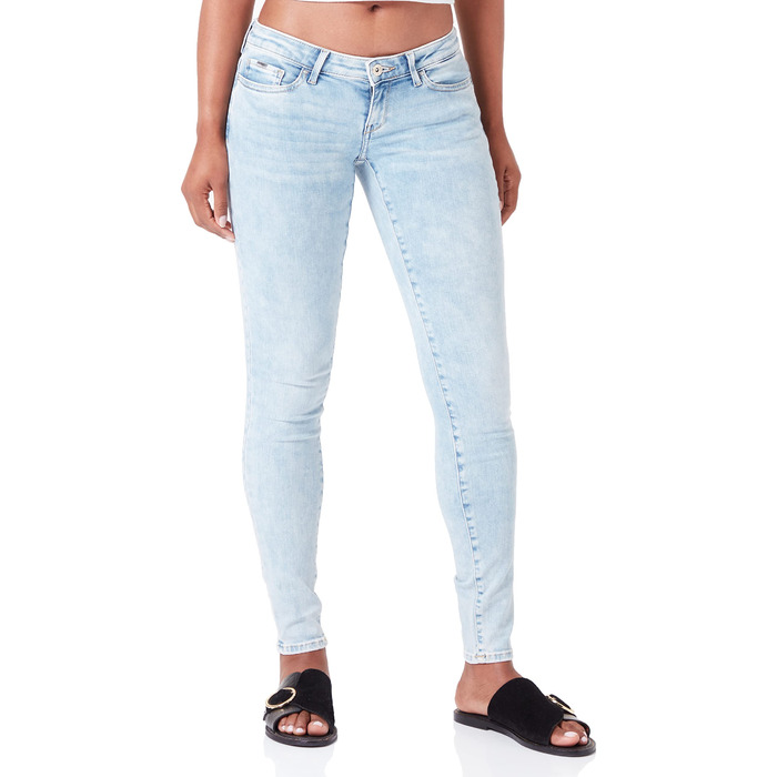 Джинси скінні жіночі ONLY CORAL, низька посадка, блакитний денім, розмір 32