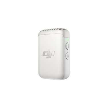 Беспроводной петличный микрофон DJI Mic 2 (Perlweiß) с Bluetooth, шумоподавлением, 48 кГц/32-bit Float, дальность 250 м для камеры, телефона, видеоблога