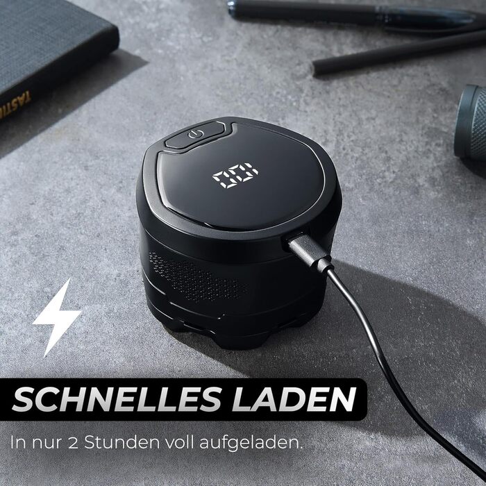 Бритва для гоління голови BALDWIN 7D з магнітною голівкою для чоловіків | Електробритва для лисих | Бритва для голови, сухе та вологе гоління, водонепроникна