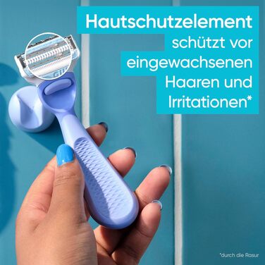 Жіноча бритва для інтимних зон Gillette Venus Intimate, світло-блакитна