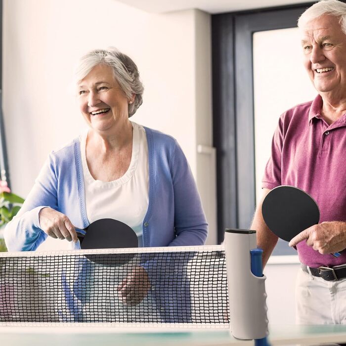 Набір для настільного тенісу: 2 ракетки, м'ячі та сітка