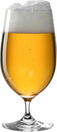 LEONARDO HOME CIAO+ Beer Glasses, Glasses, clear, 6 pieces (1 pack), 6