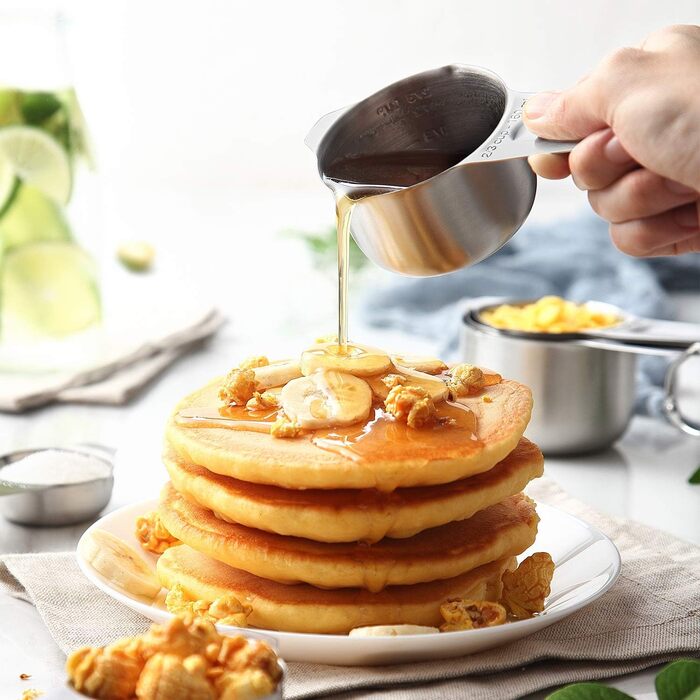 Набір мірних ложок та склянок Spring Chef з нержавіючої сталі (14 шт.)