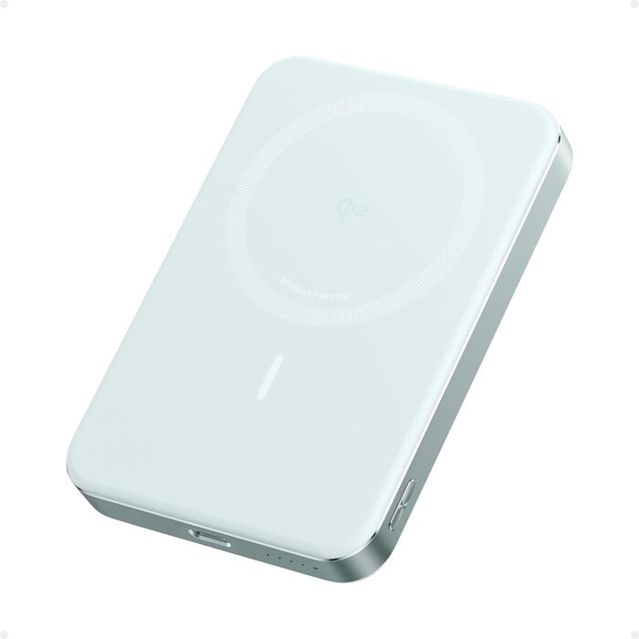 Powerbank Anker MagGo 10000mAh, Qi2, MagSafe, зелений: компактний зарядний пристрій для iPhone 16/15/14/13