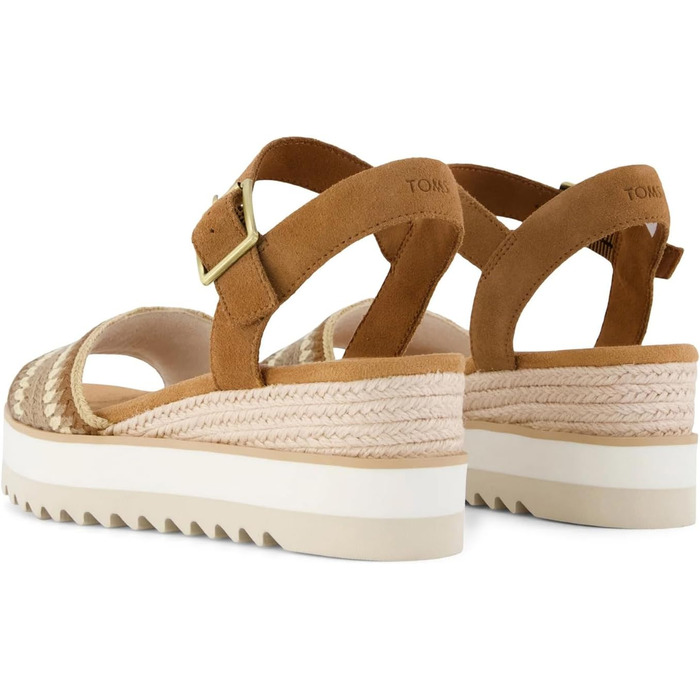Пантолети жіночі TOMS Diana (41 EU, колір коньяк) - зручне взуття для літа