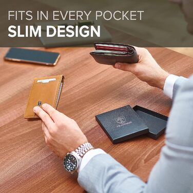 Чоловічий шкіряний ремінь TRAVANDO S Cognac-braun