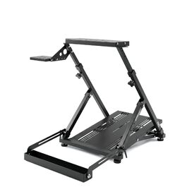 Ігровий стійка для керма GT Omega PRO Wheel Stand з посиленою педальною платформою, тримачем КПП та фіксатором крісла, складана
