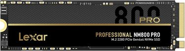 Lexar SSD Professional NM800 Pro M.2 2280 PCI-E x4 Gen4 NVMe (2TB) – Швидкий накопичувач для професіоналів