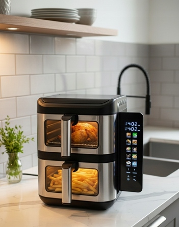 Аерофритюрниця Bass BH 10884-A 2800 Вт, 11 л