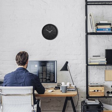 Relaxdays Wall Clock modern