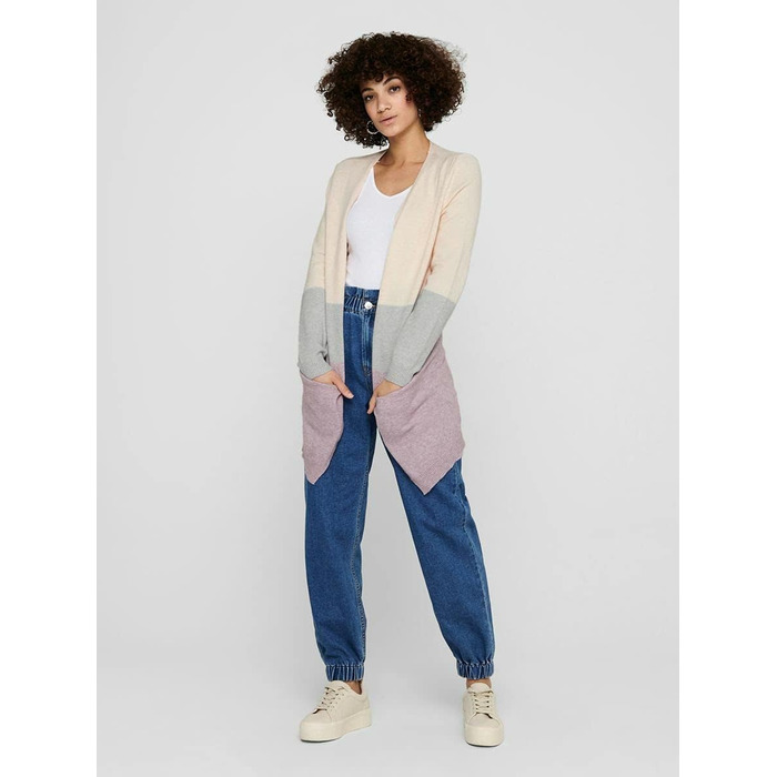 Жіноча в'язана кофта ONLQUEEN, розмір M, бежевого кольору