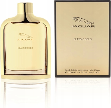 Чоловіча туалетна вода Jaguar Classic Gold, 100 мл