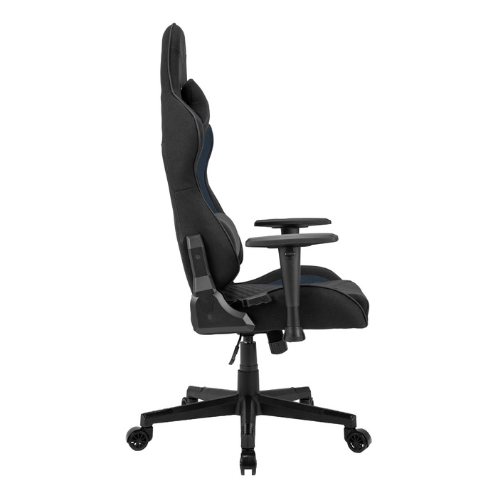 Ігрове крісло Sense7 Spellcaster, тканина, чорно-синє