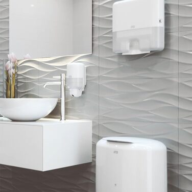 Tork Xpress Mini Spender for Multifold Towels White H2, Single Towel Dispensing, Elevation Design, 552100