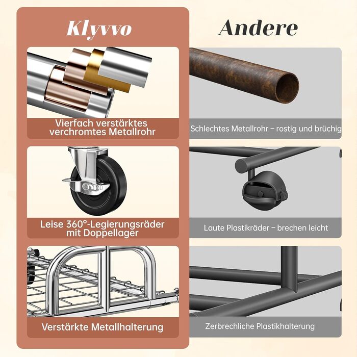 Вішалка для одягу на колесах, висувна, міцна, до 150 кг, металева стійка для одягу, пальто, светрів