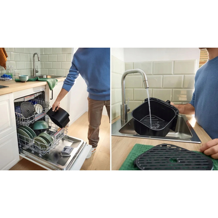 Аерофритюрниця Bosch MAFS2462B, 2000 Вт, 6,1 л