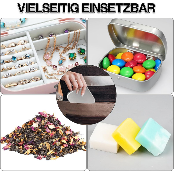 Набір мильниць для подорожей 2 шт. з алюмінію з підсіткою, вологостійкі, антикорозійні для дому та подорожей, зберігання мила та пінки для гоління (срібло, 2 шт.)