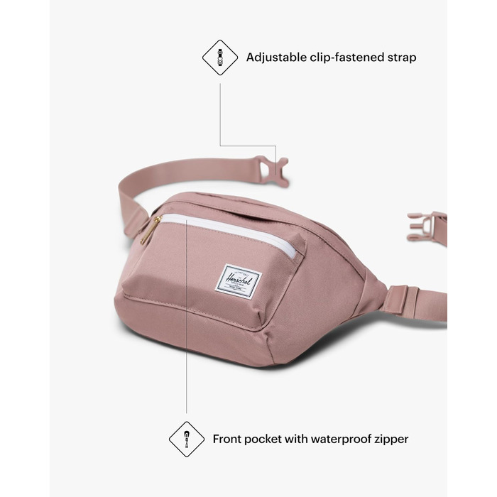 Сумка на пояс Herschel Pop Quiz Pink, універсальний розмір