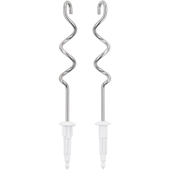 Ручний міксер Bosch CleverMixx MFQ2210K рожевий/сірий, 375 Вт, комплект: 2 віночки, 2 гаки для тіста, нержавіюча сталь, миється в посудомийній машині