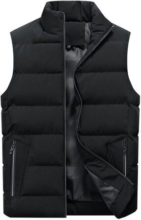 Чоловіча степкова жилетка YOUTHUP, тепла, для спорту та відпочинку, червона (XXL, чорна) HB-01