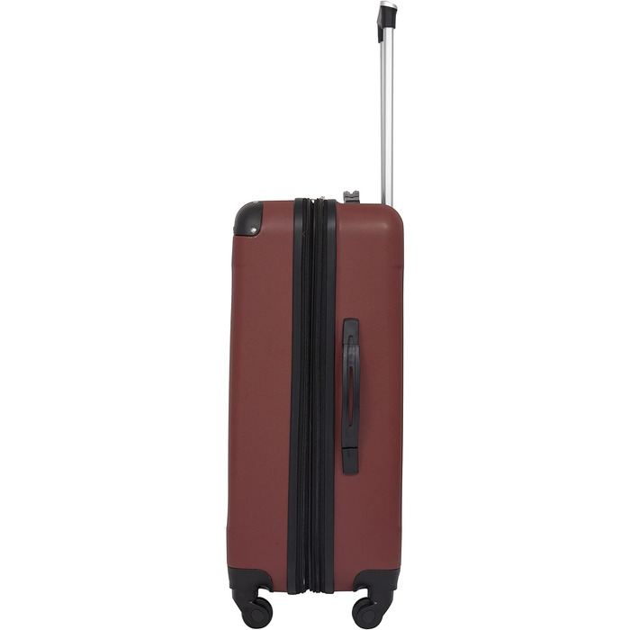 Валіза Travelers Club Chicago Hardside Розширювана Спіннер 20' Carry-On (Набір з 3 шт., Apple Butter)