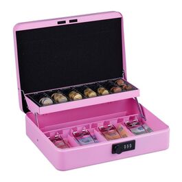 Relaxdays Cash Box Комбінація номерів Євро